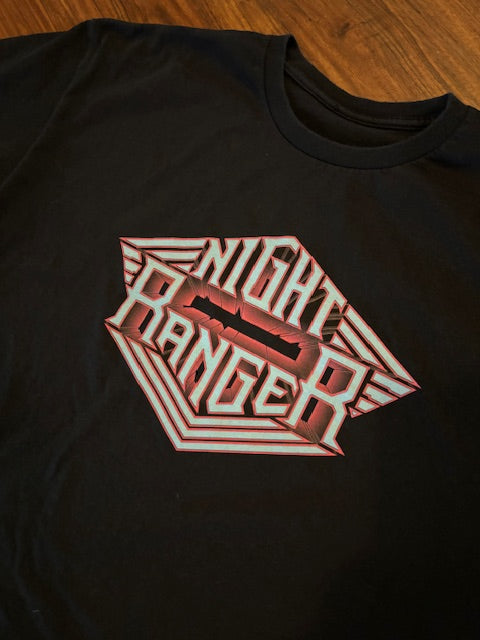 Night Ranger men's shirt, Black LG/XL