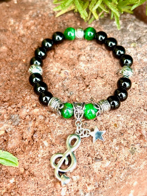 Lyrical Legacy - Genuine stone bracelet