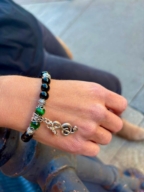 Lyrical Legacy - Genuine stone bracelet