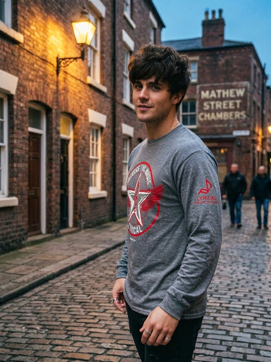 Men's Long Sleeve "Indulge the Music" shirt
