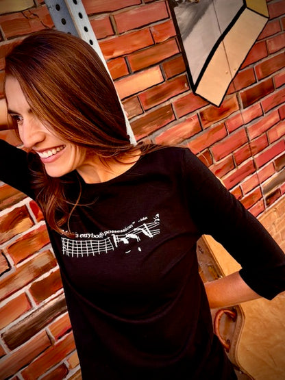 Women's 3/4 Sleeve Shirt JOHN