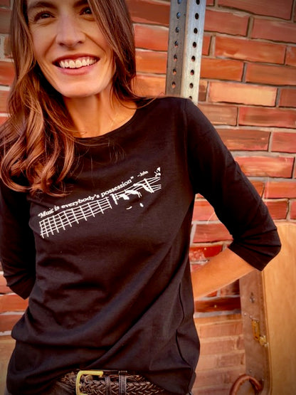 Women's 3/4 Sleeve Shirt JOHN