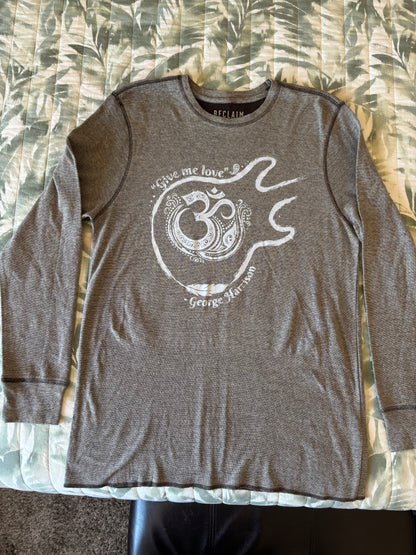 Men’s/unisex long sleeve knit Guitar lovers shirt