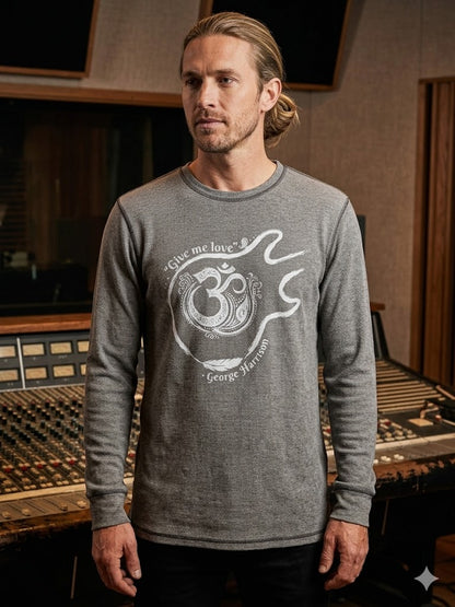 Men’s/unisex long sleeve knit Guitar lovers shirt