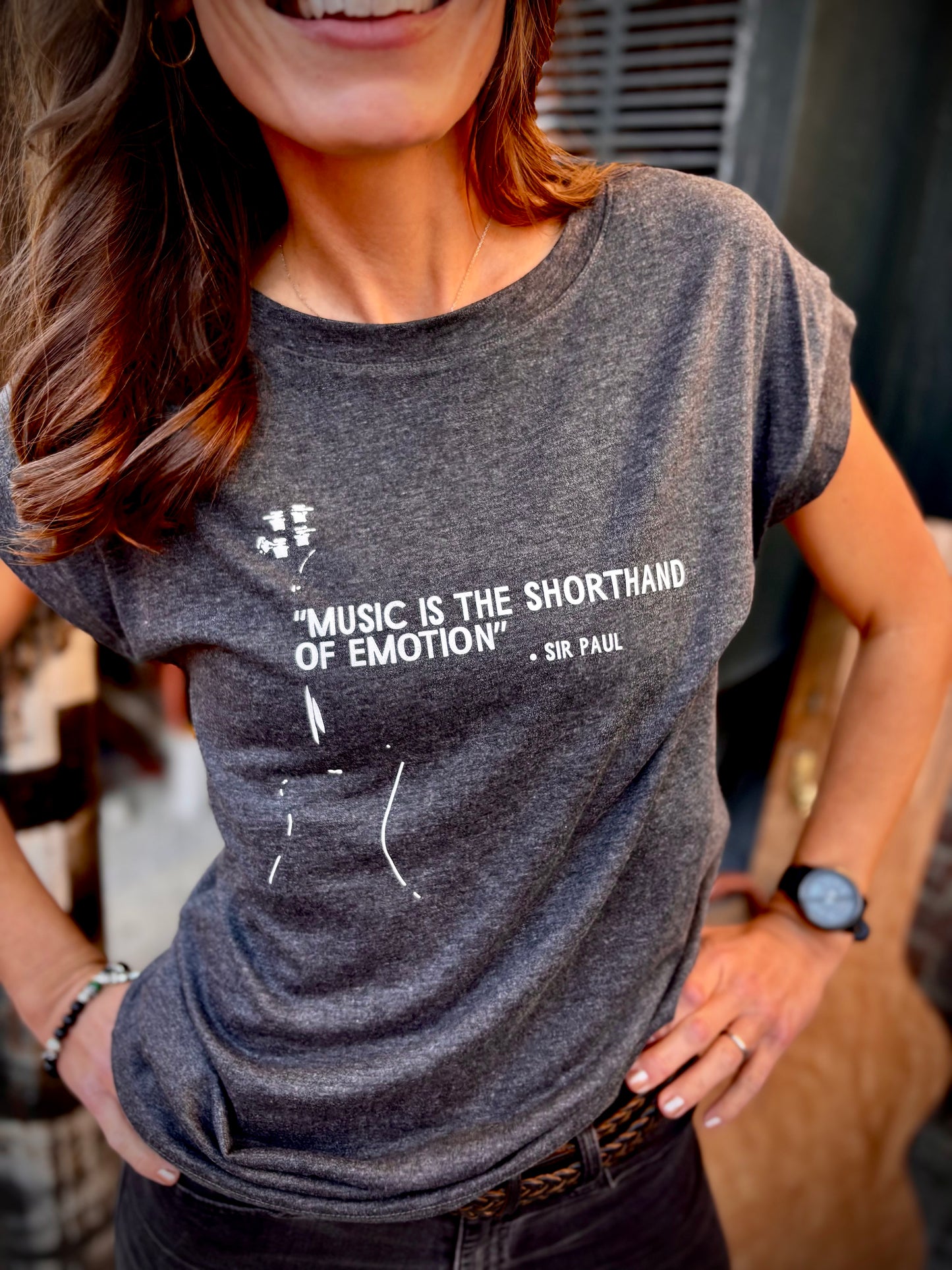 Women's Cap Sleeve Shirt PAUL