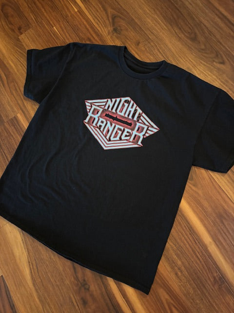 Night Ranger men's shirt, Black LG/XL