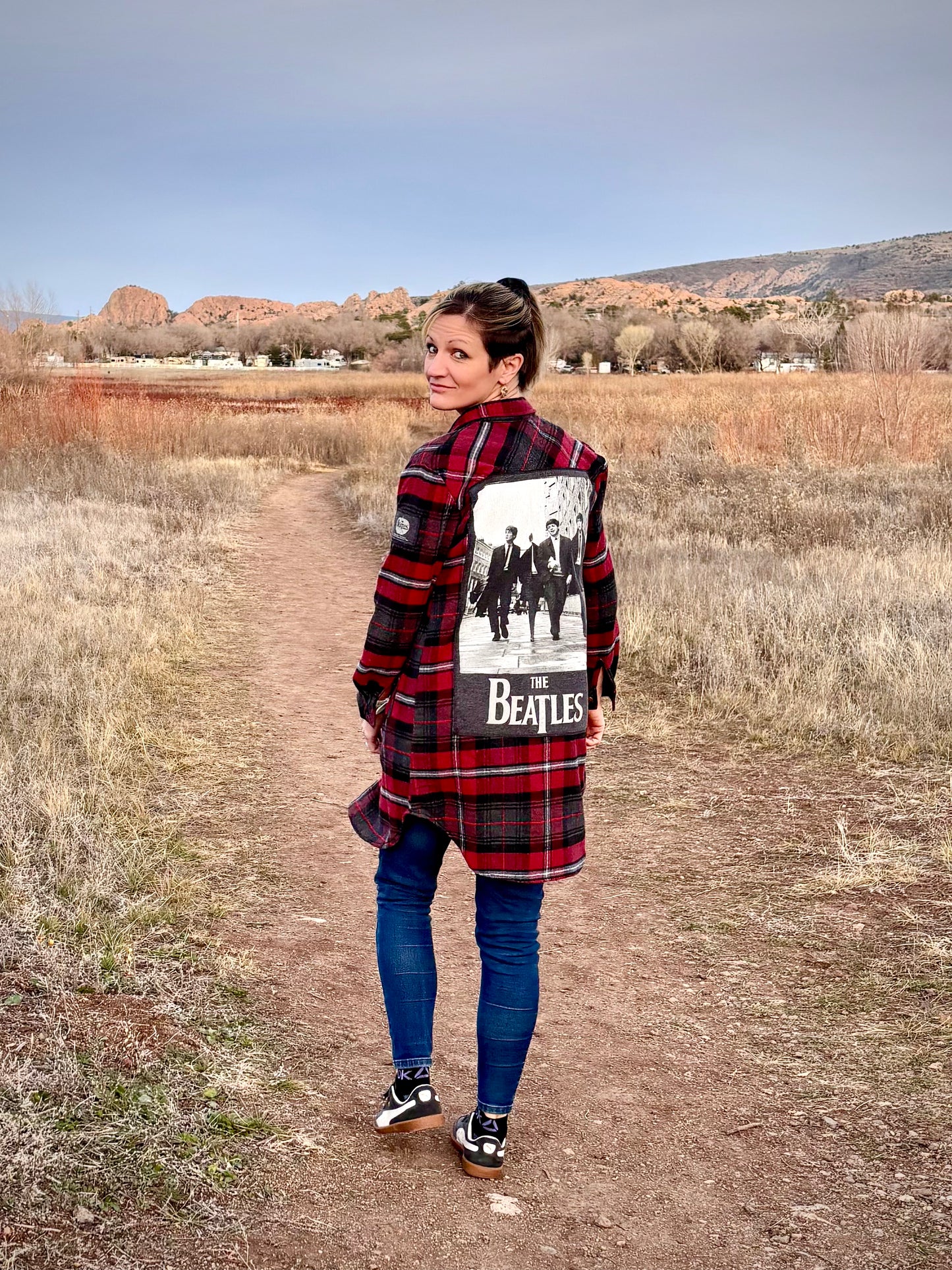 "The Fab Four" Long Flannel Shirt