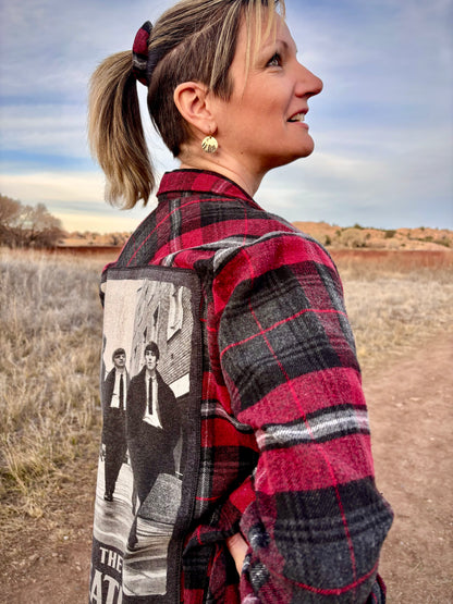 "The Fab Four" Long Flannel Shirt