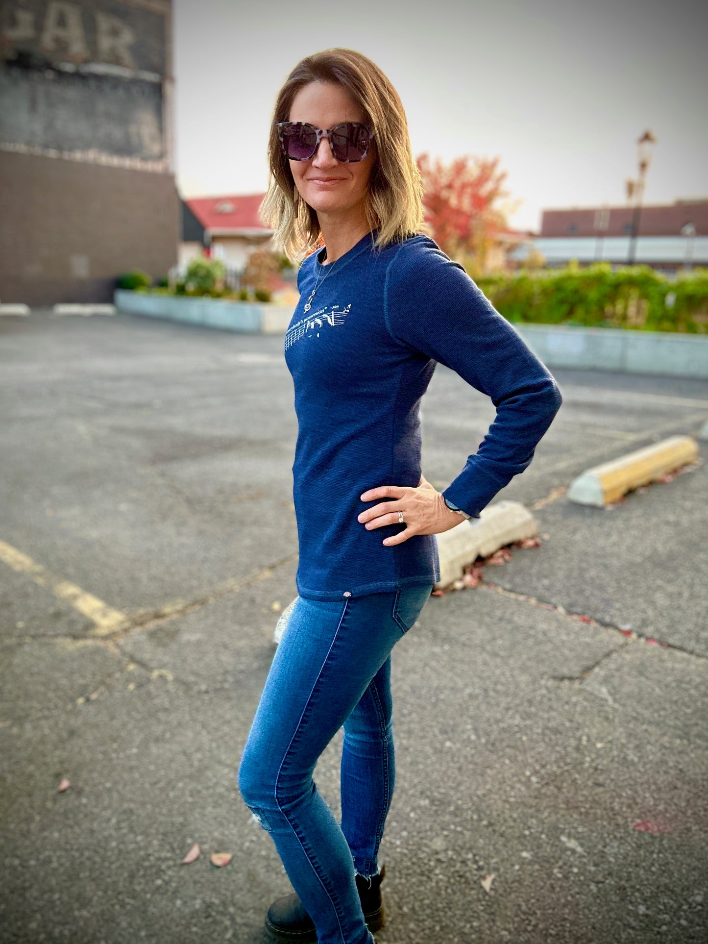 Women's Long Sleeve Thermal Shirt - JOHN