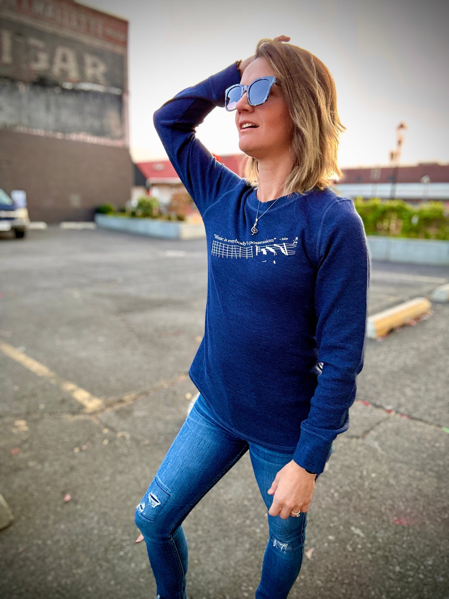 Women's Long Sleeve Thermal Shirt - JOHN