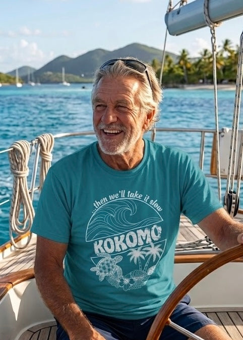 Kokomo Aqua Blue Unisex Tee