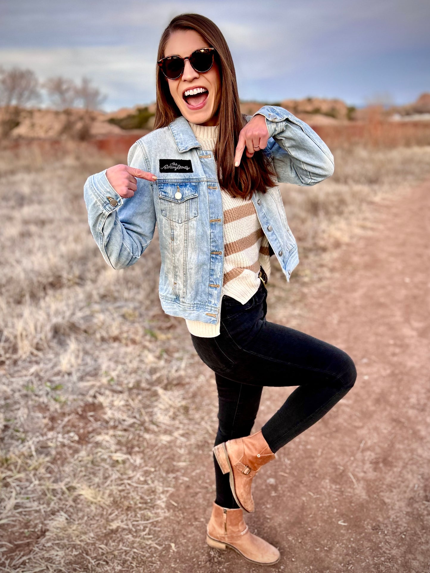 Rolling Stones Denim Jacket - SOLD