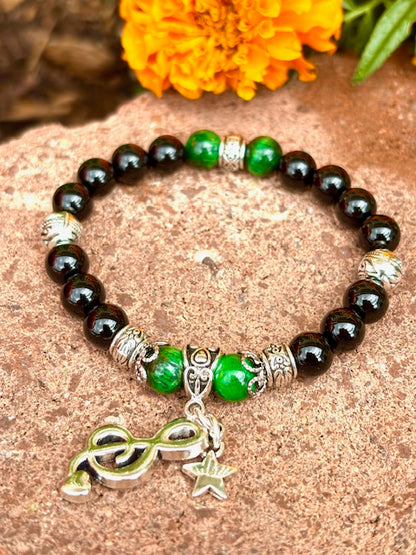 Lyrical Legacy - Genuine stone bracelet