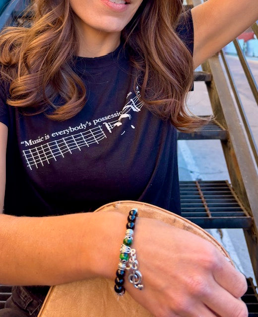 Lyrical Legacy - Genuine stone bracelet
